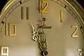 Junghans-Uhr im Sultanspalast von Yogyakarta