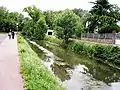 Die Orge im Zentrum der Stadt