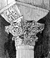 Byzantinisches Akanthuskapitell mit Kämpferaufsatz (Impost/Pulvino)(San Vitale in Ravenna)