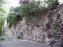 Teilstück der römischen Mauer am Mühlenbach