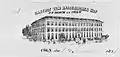 Hotel Disch (Lithografie; Januar 1848)