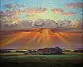 „Abendwolken und Sonnenstrahlen“ (1922)
