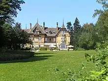 Rückseite vom Park