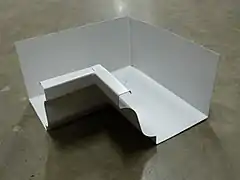 K-Style Gutter: Eckteil (Aluminium)