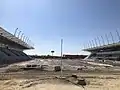 Die Baustelle im April 2020