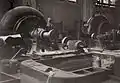 Turbinensätze während der Montage