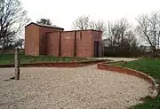 Gedenkstättengebäude der KZ-Gedenkstätte Husum-Schwesing