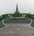 Denkmal für die gefallenen Partisanen im Kampf auf dem Hügel Kadinjača etwa 14 km nordwestlich von Užice