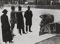 Kai Nielsen auf dem Blågårds Plads, Kopenhagen