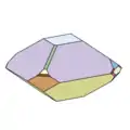 4. Dipyramidaler, flächen-reicher Kristall. Schacht Neustaßfurt I (Agathe).