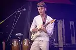 Pål Vindenes an der Gitarre