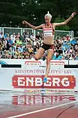 Camilla Richardsson – ausgeschieden als Zwölfte in 9:53,06 s