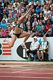 Kristiina Mäkelä gelang in der Qualifikation kein gültiger Sprung