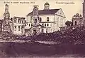 Polnische Postkarte „Kalisz in der Kriegszeit 1914“(Große Synagoge)
