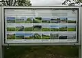Infotafel Flutmulde Rees