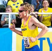 Kalle BerglundRang elf in 3:40,05 min
