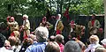 Die Kaltenberger Moriskentanzgruppe auf dem Kaltenberger Ritterfest im Jahr 2005