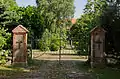 Zufahrt zum Pfarrhaus