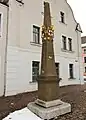 Distanzsäule in Kamenz