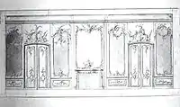 Bronzesaal, Entwurf von Johann Michael Hoppenhaupt dem Älteren