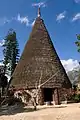 Traditionelles Haus der Kanak im Tjibaou-Kulturzentrum