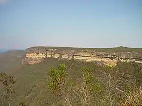 Blick vom Echo Head auf die Kanangra Walls