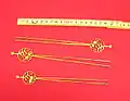 Goldene Hirauchi kanzashi
