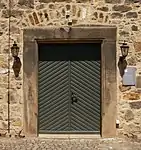 1720 umgestalteter Eingang