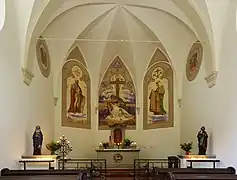 Innenansicht der Kapelle