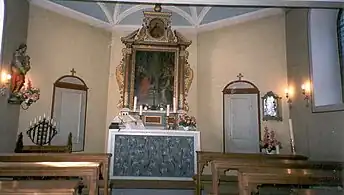 Innenansicht der Kapelle
