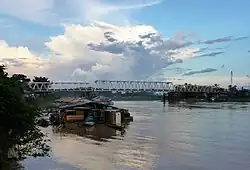 Der Fluss Kapuas in Putussibau