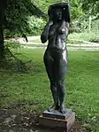 Karl-Günter Möpert: Mädchen, Bronze 1965