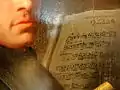 Karl Domnik Greith, Öl auf Holz, um 1800, Detailansicht