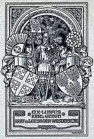 Exlibris von Oskar Roick