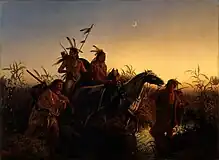 The Captive Charger von Charles Wimar, 1854
