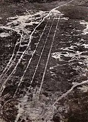 „Der Flugplatz von Juba während der Regenzeit …“