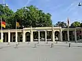 Eingang zum Stadtgarten mit Zoo
