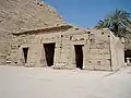 Barkenkapelle Sethos’ II. im ersten Hof des Karnak-Tempels