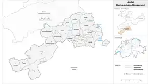 Karte von AmteiBucheggberg-Wasseramt