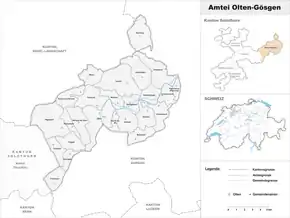 Karte von AmteiOlten-Gösgen