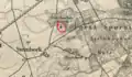 Auf der Karte von 1893 ist die Lage des ehemaligen Wassermühlenteiches Steinbeck-Primank zu erkennen.