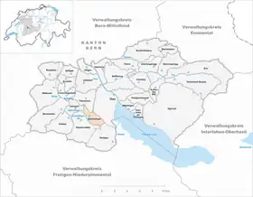 Karte von Amsoldingen