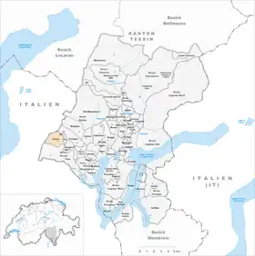 Karte von Astano