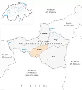 Karte von Bühler