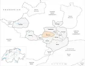 Karte von Büsserach