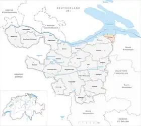 Karte von Berlingen
