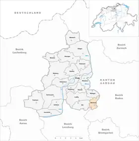 Karte von Birrhard