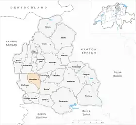 Karte von Boppelsen