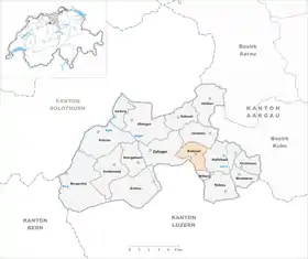 Karte von Bottenwil