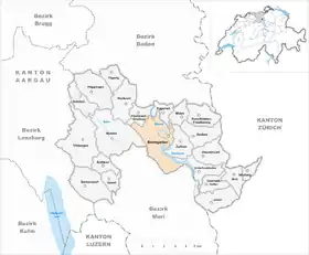 Karte von Bremgarten